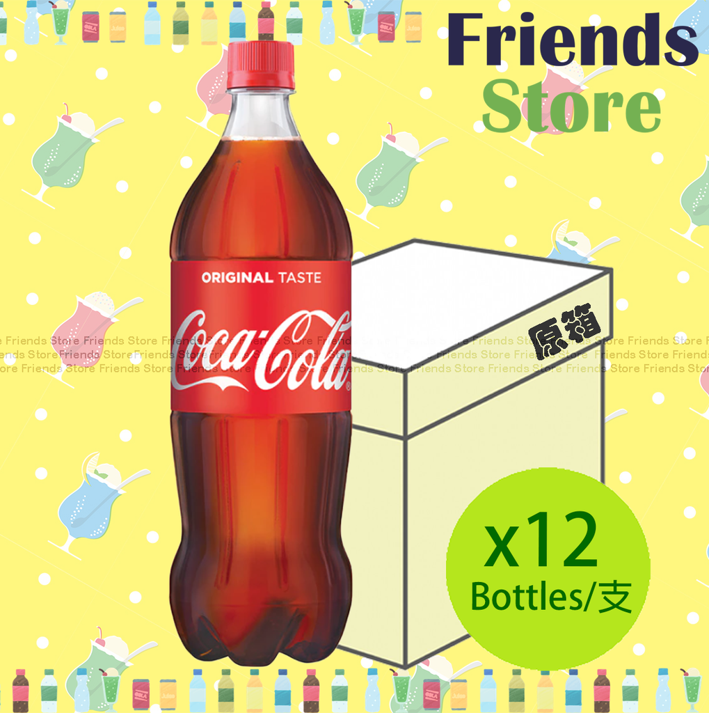 可口可樂 - [原箱] (家庭大支裝) 可樂汽水  (1.25升 X 12) #Coke #Coca-Cola