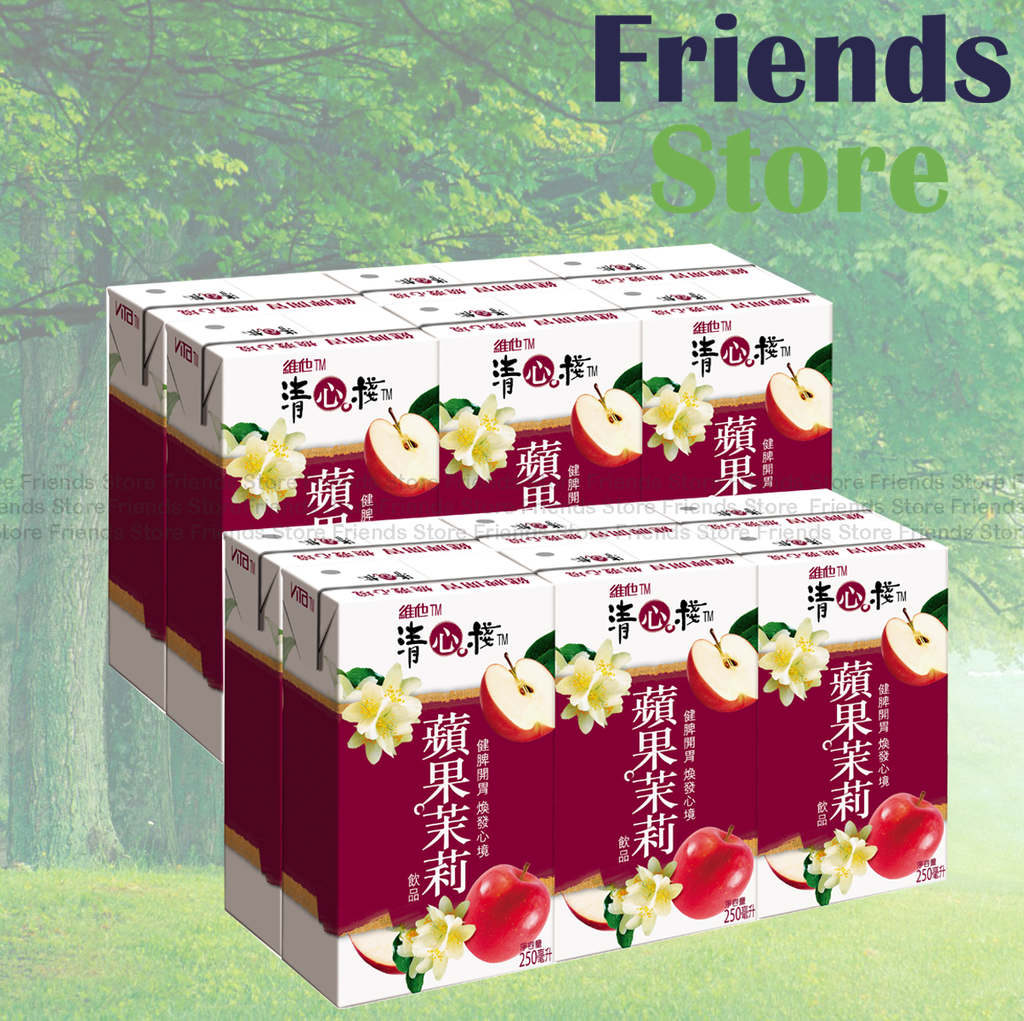 Vita - 紙包裝-Tsing Sum Zhan Apple & Jasmine (250ml X 6 X 2)
