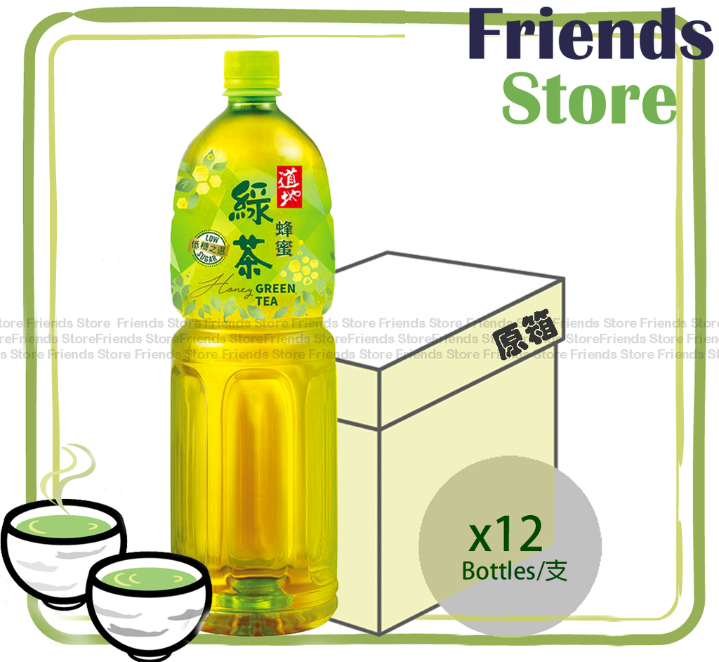 Tao Ti - [Full Case] (家庭大支裝) Honey Green Tea (1.5L X 12) new/old packing randomly distributed