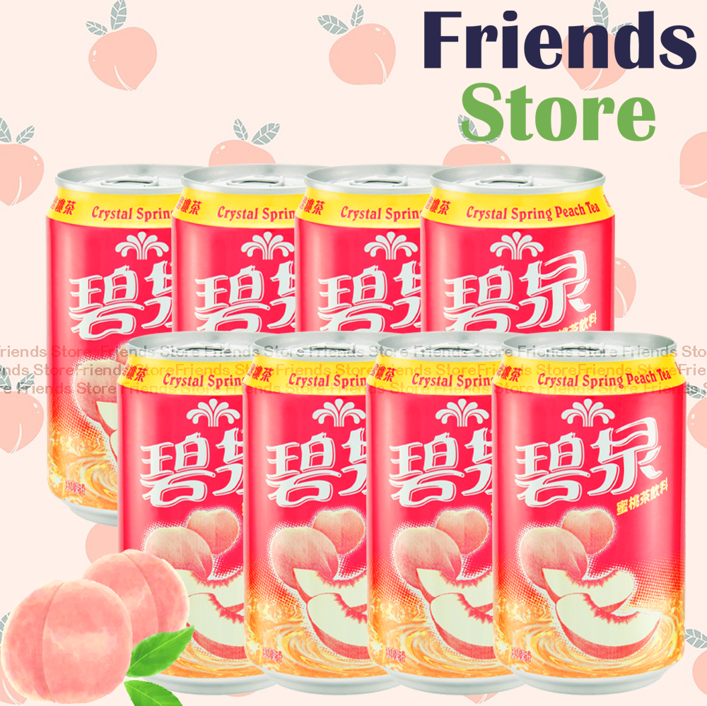 Crystal Spring - Peach Tea Drink 蜜桃茶(330ml X 8)