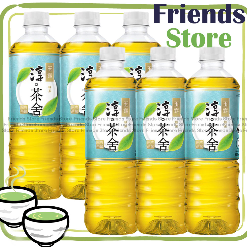 淳。茶舍 - 玉露綠茶 飲品 (500毫升 X 6) 新舊包裝隨機發放
