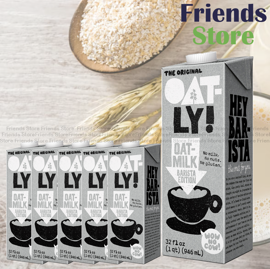 โอ๊ต! - [กรณีเต็ม] 大支裝 เครื่องดื่มข้าวโอ๊ต; Barista Edition (1L X 6)#ตัวแทนจำหน่ายสินค้าฮ่องกง