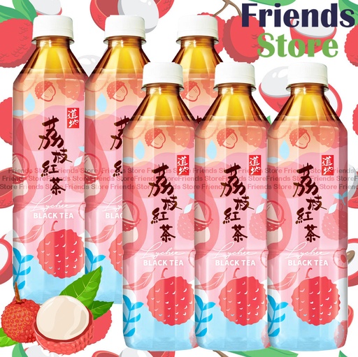 [4002574] Tao Ti - Lychee Black Tea (500ml X 6)  荔枝紅茶
