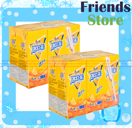 [400459A] Master Kong - Paper-packed KANG SHI FU Iced Tea (250ml X 6 X 2)