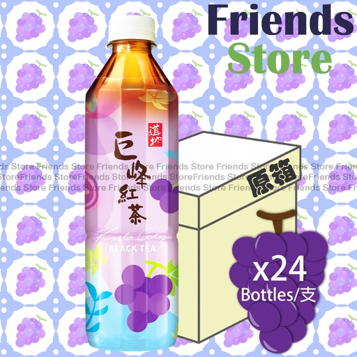 [4002575F] Tao Ti - [Full Case] 支裝 Kyoto Grape Black Tea 巨峰提子紅茶 (500ml X 24)