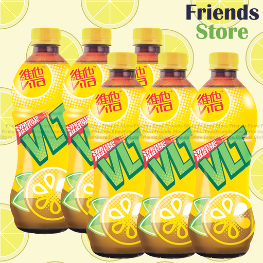 [4001008A] Vita - 膠樽裝 Bottled Lemon Tea (500ml X 6) New/Old packing randomly distributed