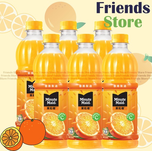 [400146] Minute Maid - Orange Juice Drink (420ml X 6)