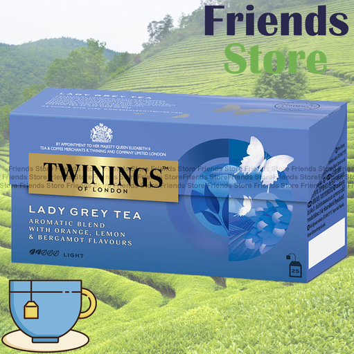 [4004412T] TWININGS - Classic Black Tea Lady Grey Tea (25s/box X 2g)  (Dealer's Goods of HK)  (Random Packing)