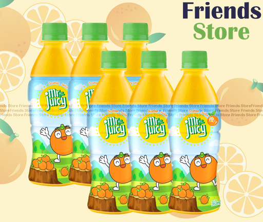 [4007593] Mr. Juicy - Orange Juice Drink  (360ml x 6)
