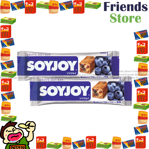 [4004423D2] SOYJOY - 大豆果滋棒 藍莓味 (27克 X 2)