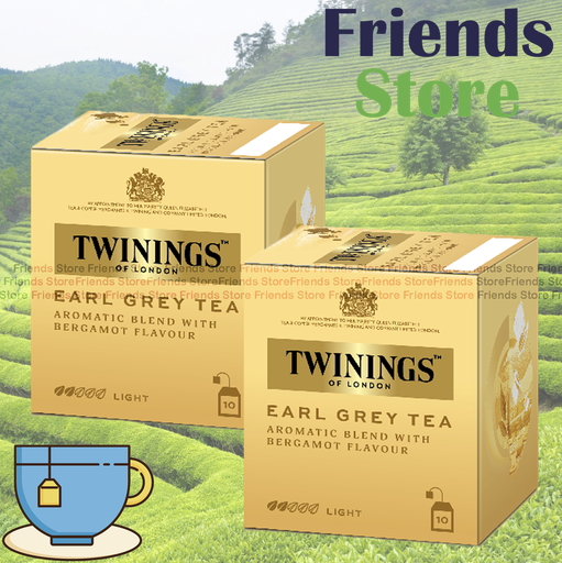 [4004412N] TWININGS - Classic Black Tea Earl Grey Tea X 2 (10s/box X 2g X 2) (Dealer's Goods of HK)