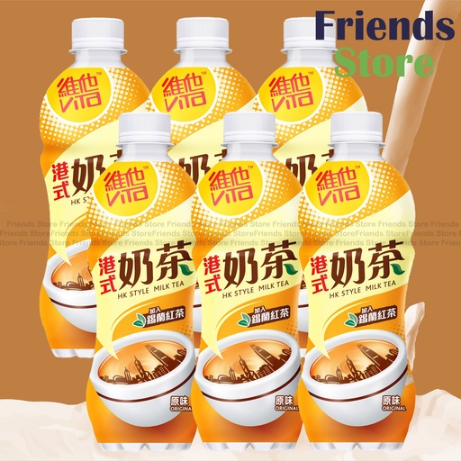 [4001007A] Vita - 膠樽裝 Bottled Milk Tea (480ml X 6)new/old packing randomly distributed