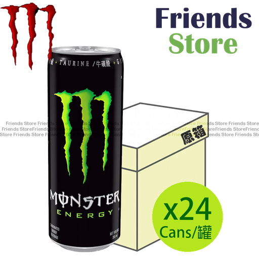 [400150] MONSTER - [Full case] <Dealer's goods of HK>  Energy Drink (Black)  (355ml X 24)