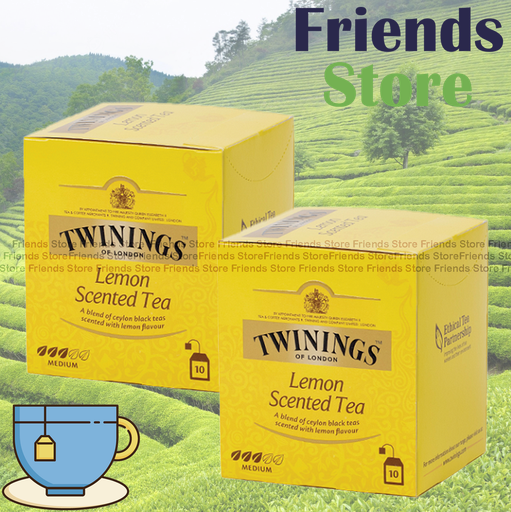 [4004412P] TWININGS - Lemon Scented Tea X 2 (10s/box X 2g X 2) (Dealer's Goods of HK)