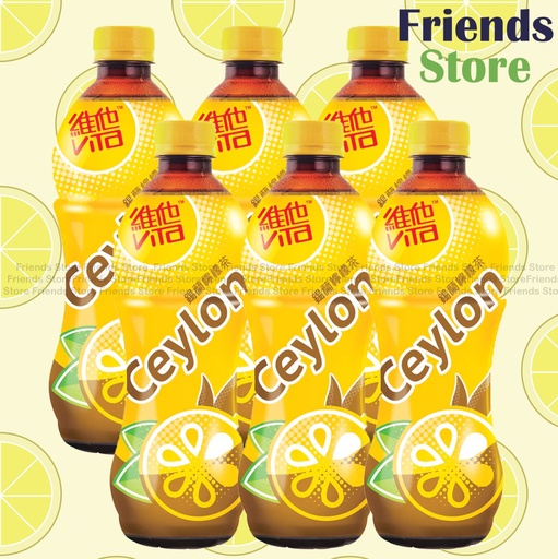 [4001009A] Vita - 膠樽裝Bottled Ceylon Lemon Tea (500ml X 6)