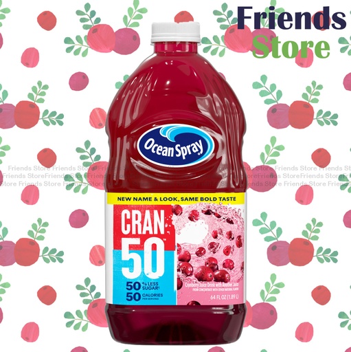 [400239] Ocean Spray - Light Cranberry classic jc (1.89L X 1) Random Packing