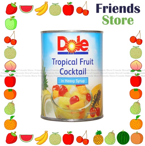 [40007726U] Dole - Tropical Fruit Cocktail [In Heavy Syrup] (836g X 1)