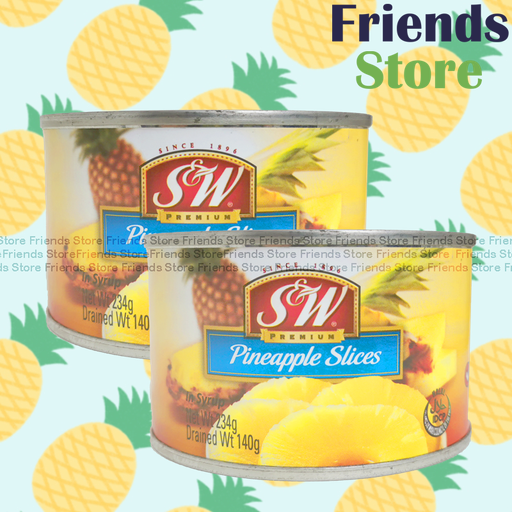 [4004422A] S&W - Pineapple Slices (234g X 2)