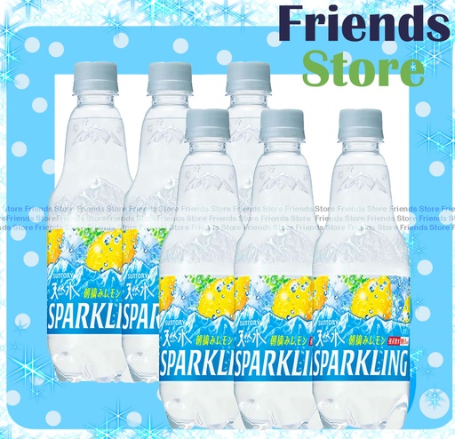 [4126D9111] Suntory - Lemon Flavoured Natural Water (500ml X 6) (Parallel Imported Goods) BBD: on/after 1-9-2025