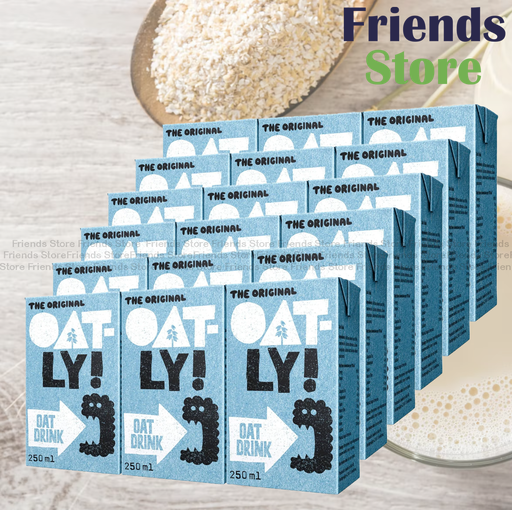 [4000765] OATLY! - [原箱] 細盒裝 原味燕麥奶 (250毫升 X 18) #香港行貨 最佳食用日期：2025年9月或之後
