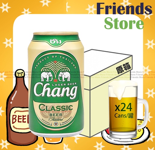 [400185] Chang - [Full case] Canned Beer (330ml X 24)