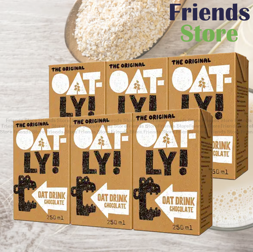 [4000766] OATLY! - 細盒裝 Oat Drink Chocolate  (250ml X 6) #Dealer Goods of HK BBD: OCT 2025