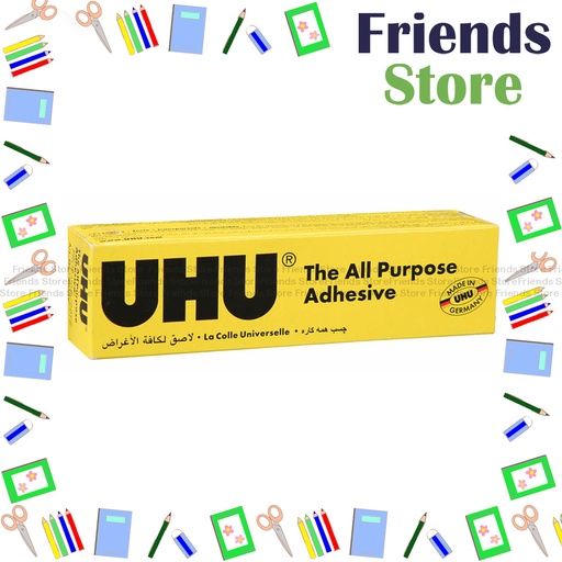 [1UHU35] UHU - The All Purpose Adhesive Glue (35ml) Packing Randomly Distributed