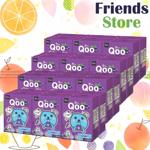 [4001400F] ミニッツメイド - 【オリジナルボックス】Qoo ブラックカラントジュース（200ml×6本×4）