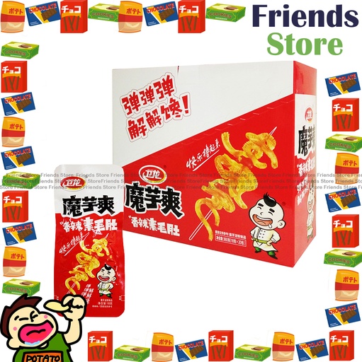 [4128F7C] 衛龍 - (紅色盒) 香辣味魔芋爽 (360克 X 1)   (平行進口/隨機包裝)