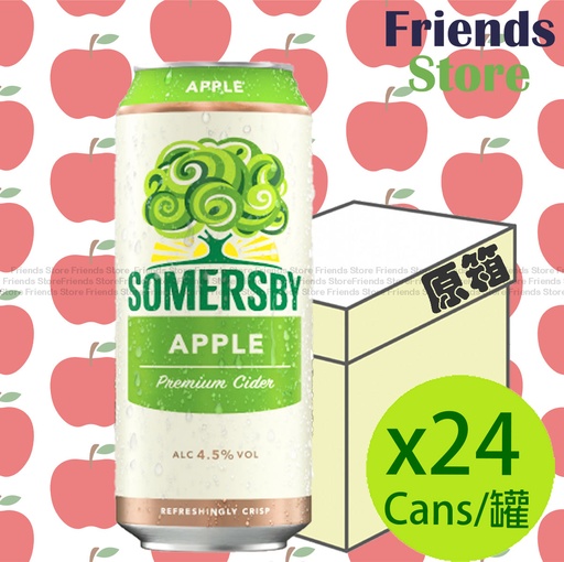 [400446EF] SOMERSBY - [原箱]  巨罐裝 蘋果酒 (500毫升 x 24)  包裝隨機發放