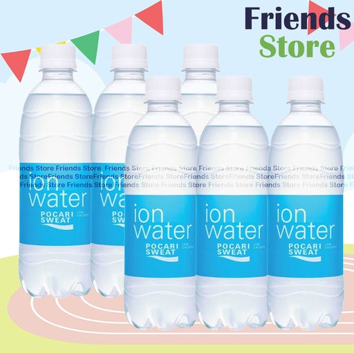 [400441_LC6] POCARI SWEAT - Ion Water (Low Calorie) (500ml X 6) #Dealer's Goods of HK