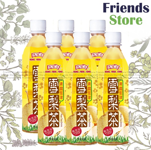 [400160Z] HUNG FOOK TONG - Pear Tea Drink (500ml X 6) BBD:on/after OCT 2025