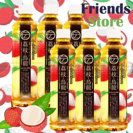 [400271G] KITAGAWA - Legend Lychee Oolong Tea  (430ml X 6)