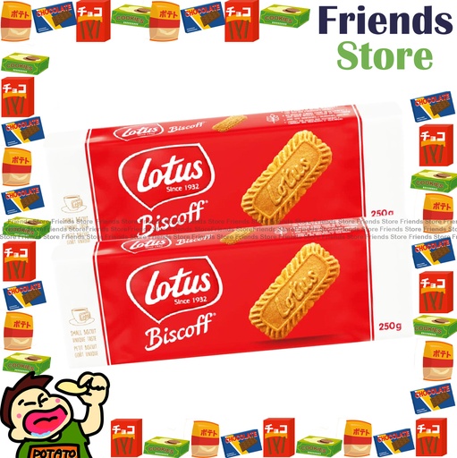 [4126T7] LOTUS BISCOFF - Caramelised Biscuits Original (250g X 2)
