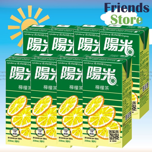 [4003030A] 陽光 - 大盒裝 檸檬茶 (330毫升 X 8)