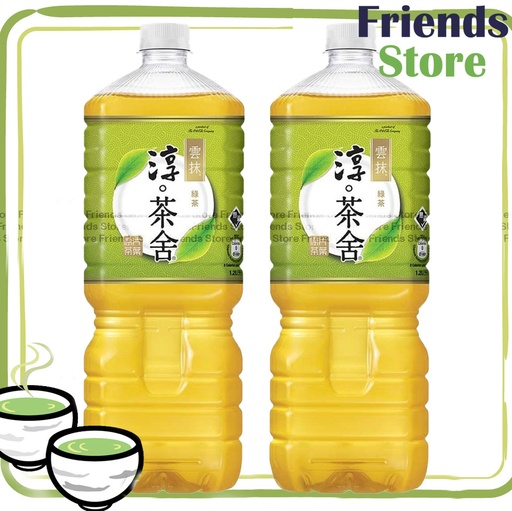[4007611B] 淳。茶舍 - 雲抹日式綠茶飲料 (1.2升 X 2) 