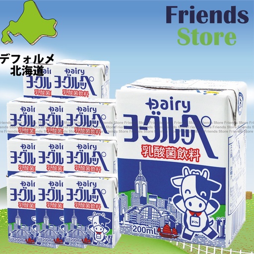 [4A4A] HOKKAIDO DAIRY - Yoghurppe Drink (200ml X 12)