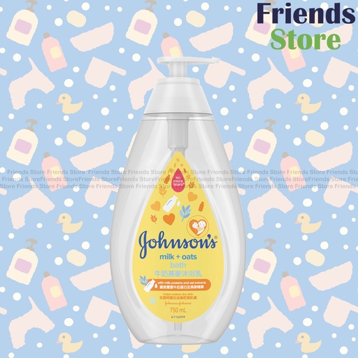 [PA008] ジョンソンズ - ミルクオートミールボディウォッシュ 750ml