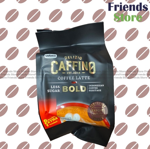 [4NO4C] CAFFINO エスプレッソ泡立ちコーヒー（6スティック/袋・並行輸入）