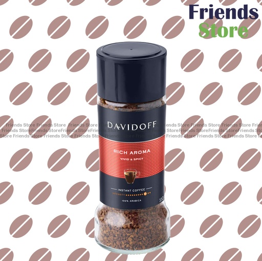 [4124E93] DAVIDOFF - 即溶咖啡-香濃 Rich (100克 X 1) #coffee
