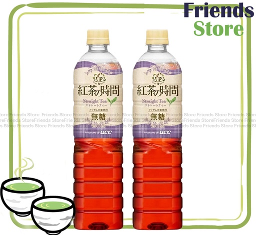 [4A7] UCC - ＜ファミリーパック＞ブラックティータイム 無糖紅茶（900ml×2）