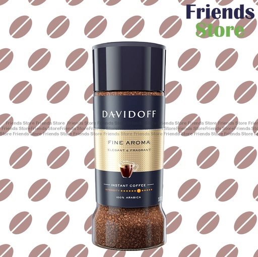 [4124E92] DAVIDOFF - Fine Aroma Instant Coffee 香滑 (100g X 1)