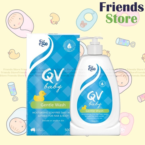 [PA002A] QV - Baby Gentle Wash 500g