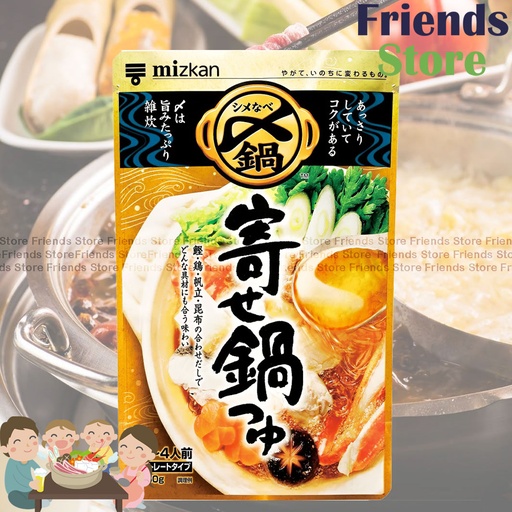 [40122Q] ミツカン - 海鮮鍋スープの素（昆布、ホタテ、鶏ガラ風味）3～4人前 648758（750g×1）
