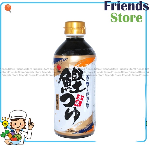 [4TM2E] MORITA - Katsuo Konbu Dashi Tsuyu 2 Bai (500ml X 1)