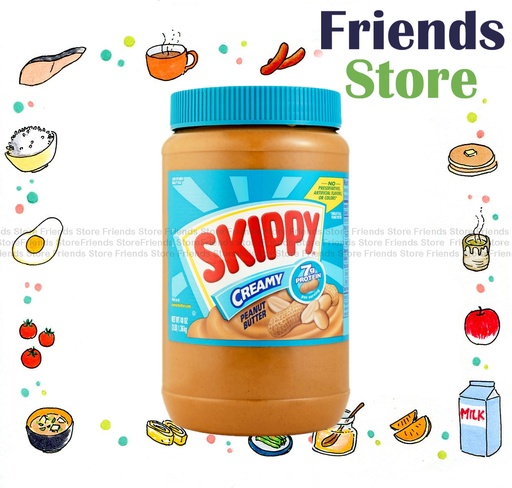 [4NO2C] SKIPPY - Peanut Butter Creamy(Green） 48oz x1