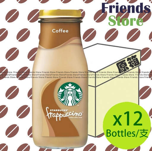 [4124KSAF] Starbucks - [Full Case]  Glass Frappuccino Coffee (281ml X 12)