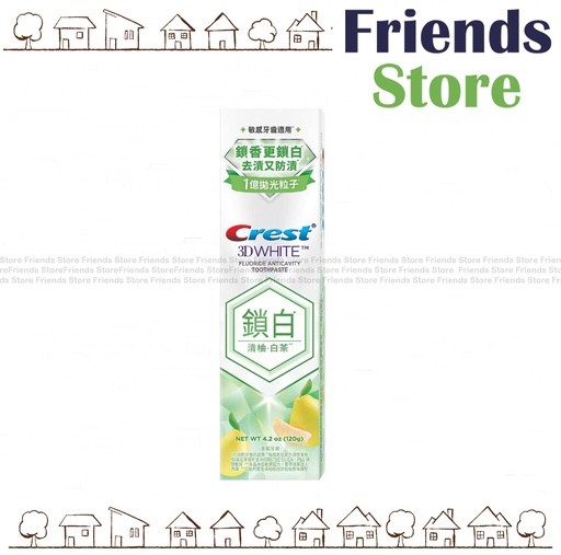 [CT002] Crest - 佳齒 香氛鎖白牙膏 - 清柚白茶(139436)