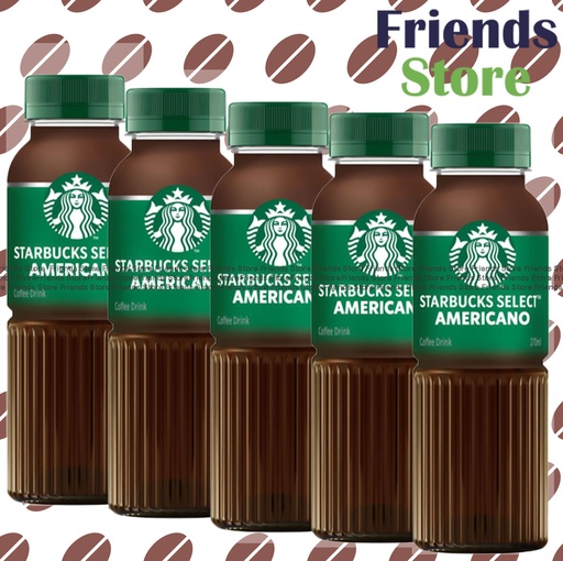 [4124KSC] スターバックス - セレクト アメリカーノ ボトル (270ml x 5)