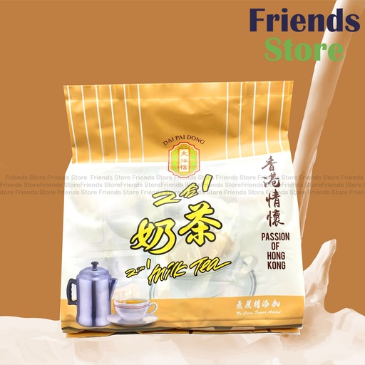 [4130NJ] 大排檔 - （袋裝）二合一 即溶奶茶 360克 (12克 X 30小包)